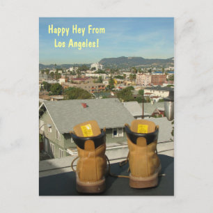 Funky Los Angeles Postcard! Postcard