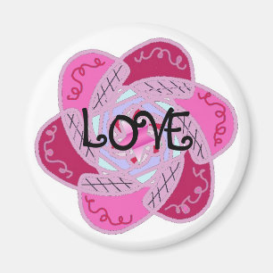 Funky Love Design Magnet