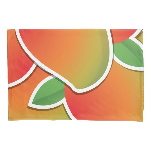Funky mango pillowcase (Front)
