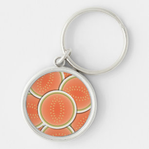 Funky melons key ring