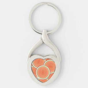 Funky melons key ring