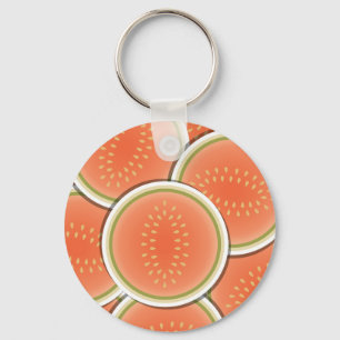 Funky melons key ring