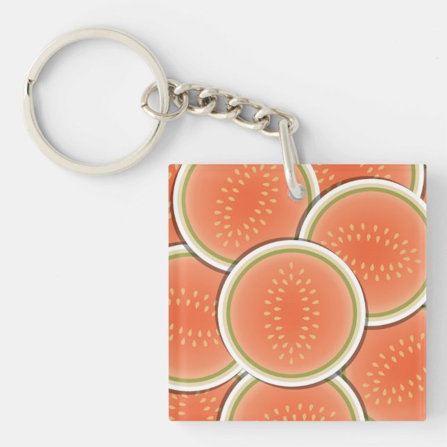 Funky melons key ring (Front)