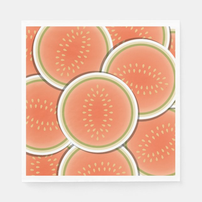 Funky melons napkin (Front)