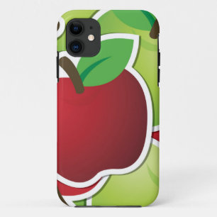 Funky mixed apples iPhone 11 case