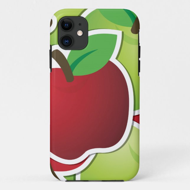 Funky mixed apples Case-Mate iPhone case (Back)