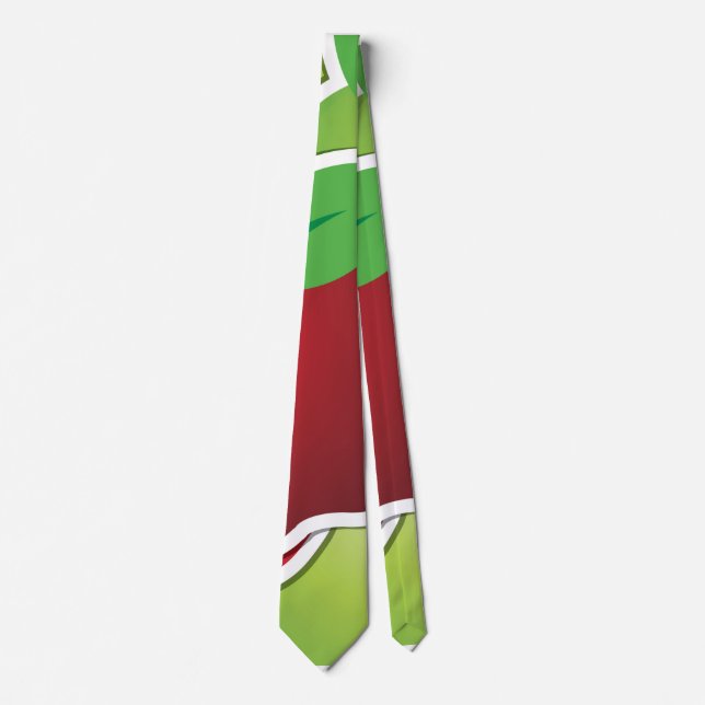 Funky mixed apples tie (Front)