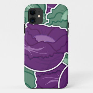 Funky mixed cabbage iPhone 11 case