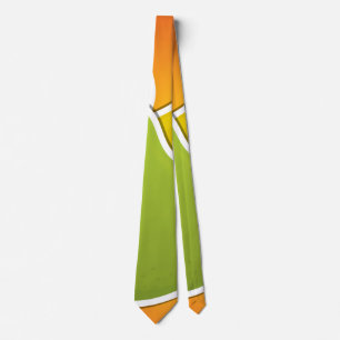Funky mixed pear tie