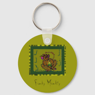 Funky Monkey Key Ring