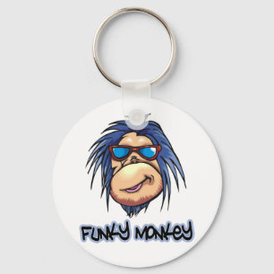 Funky Monkey Key Ring