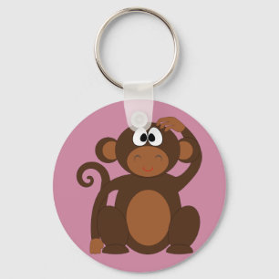 Funky Monkey Key Ring