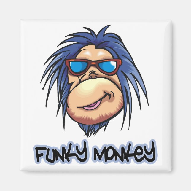 Funky Monkey magnet (Front)