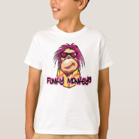 Funky Monkeys kids t-shirt
