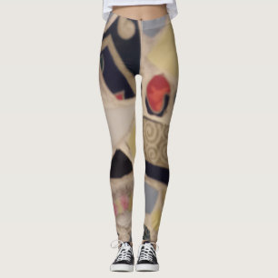 Funky mosaic leggings