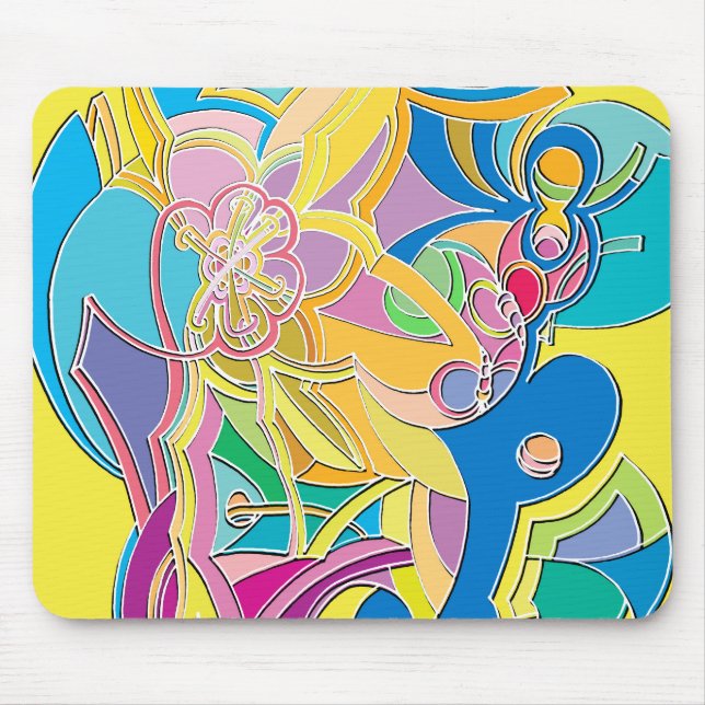 Funky Mouse Pad (Front)