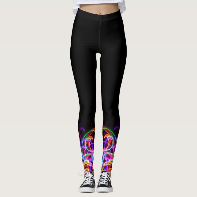 Funky Multicolor Leggings (Front)