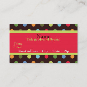 Funky Mum Mummy Card