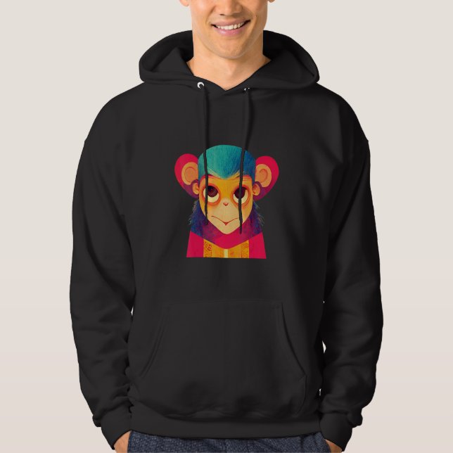Funky Munky Young Monkey Hoodie (Front)