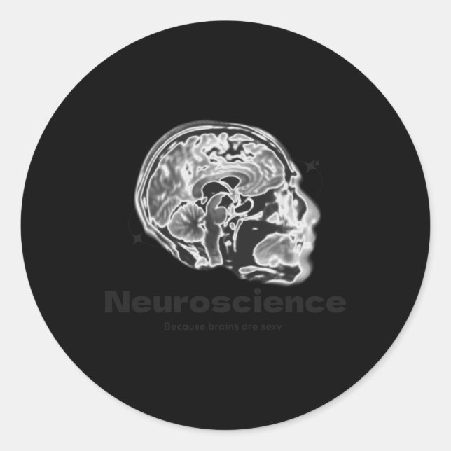 Funky Nerdy Sticker  (Front)
