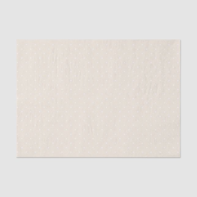 Funky Neutral Dots Tissue Paper (Front)