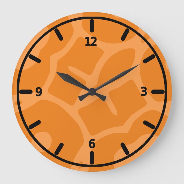 Funky orange clock (Front)