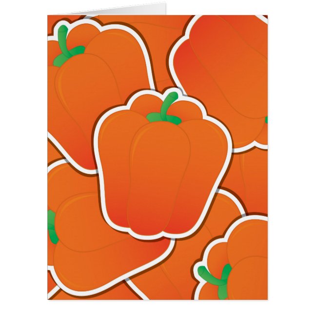 Funky orange pepper (Front)