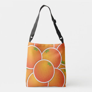 Funky oranges crossbody bag