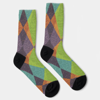 Funky Oxford Crew Socks