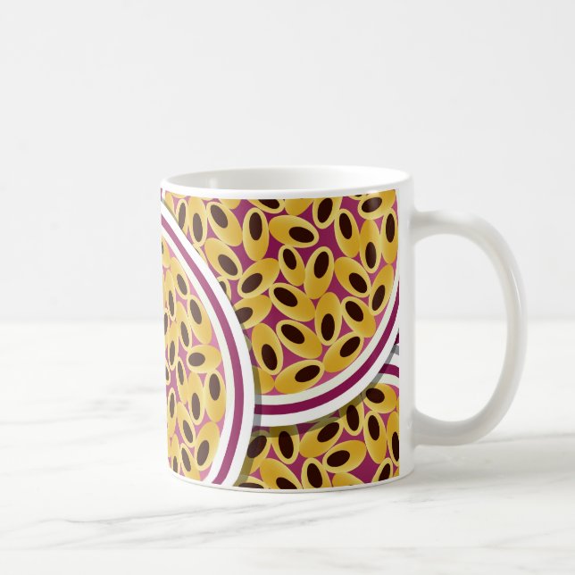 Funky passion fruit coffee mug (Right)