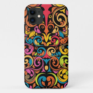 Funky pattern iPhone 11 case