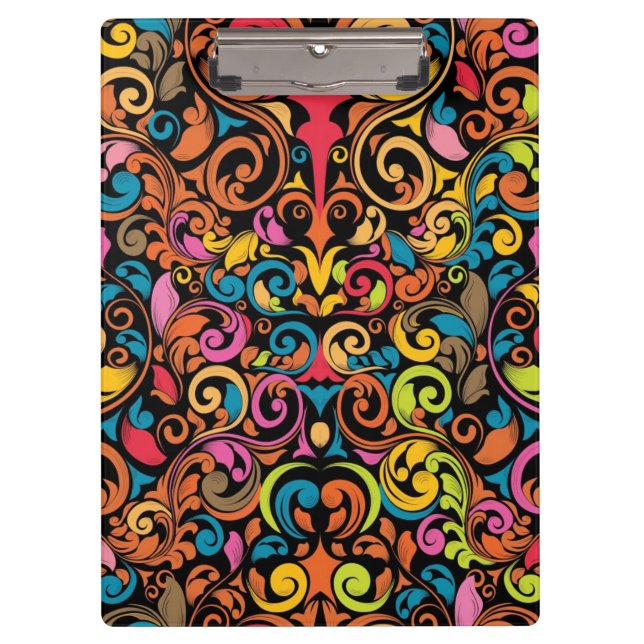 Funky pattern clipboard (Front)