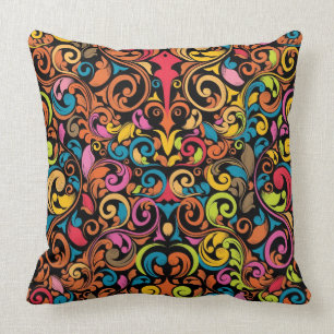 Funky pattern cushion