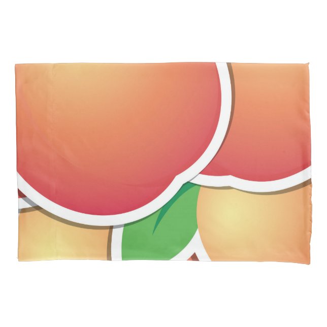 Funky peach pillowcase (Front)