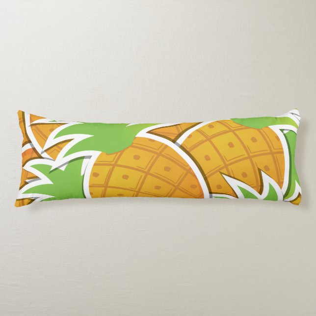 Funky pineapple body cushion (Front)