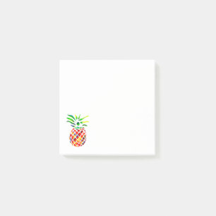 Funky pineapple cool art post-it notes