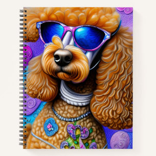 Funky Poodle Notebook