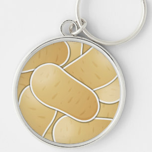 Funky potato key ring