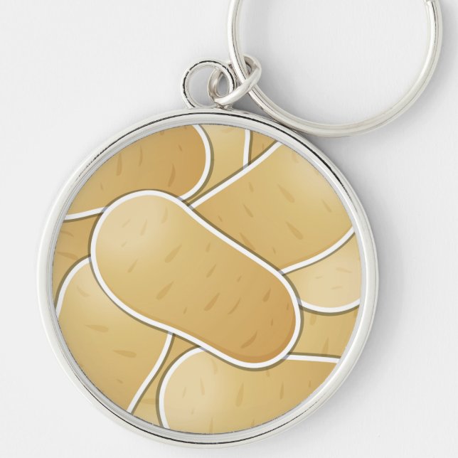 Funky potato key ring (Front)