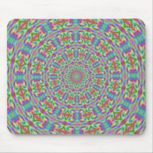 Funky Psychedelic Hippie Mousepad