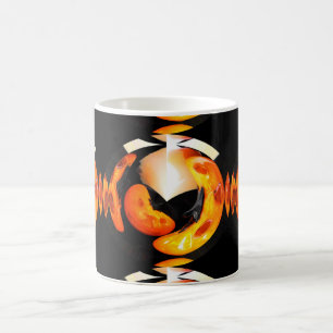 Funky pumpkins coffee mug