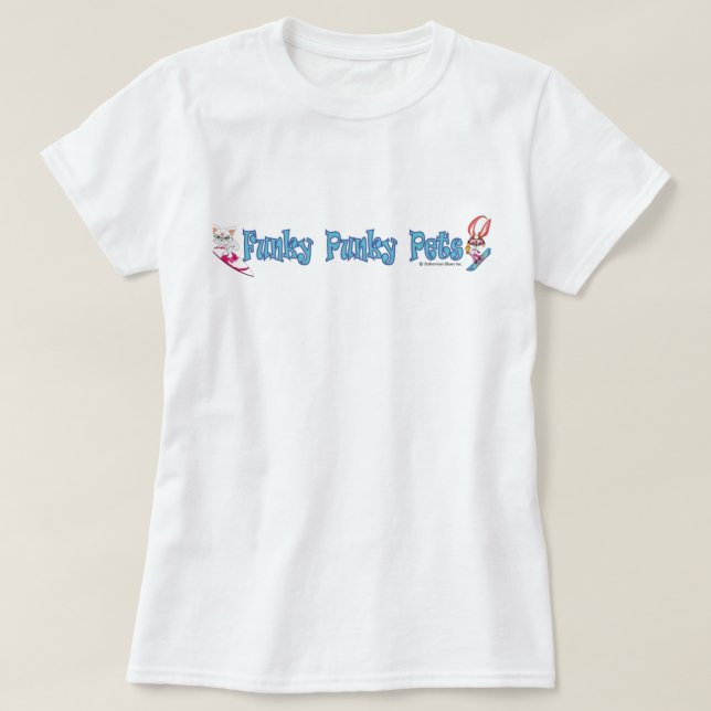 Funky Punky Pets t-shirts (Design Front)