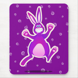 Funky rabbit, mousepad