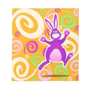 Funky rabbit, notepad