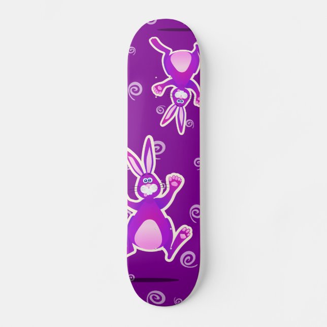 Funky rabbit, skate skateboard (Front)