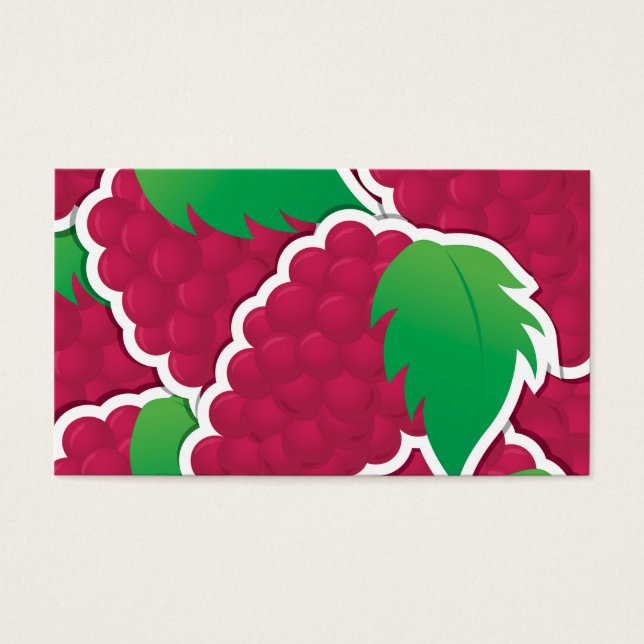 Funky red grapes (Front)