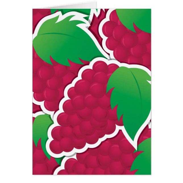 Funky red grapes (Front)