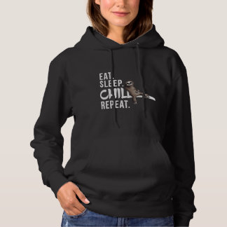 Funky Relaxed Lazy Sloth Eat Sleep Hoodie