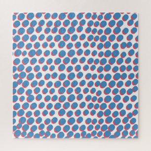 Funky Retro Neon: Vintage Seamless Jigsaw Puzzle