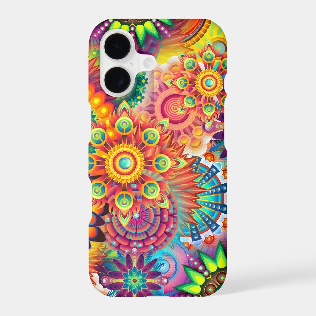 Funky Retro Pattern Abstract Bohemian (Back)